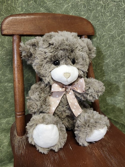 BB1007 6\" Taupe Baxter Bear