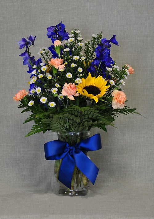 FA1009 Sunflowers and Saffire