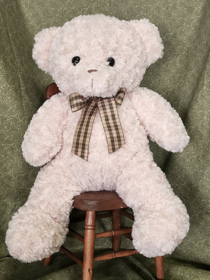 BB1002 17\" Cream Baxter Bear