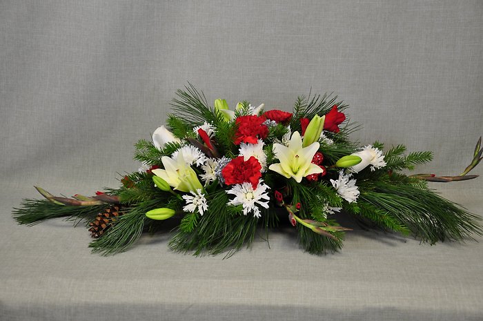 CH1006 Snowflakes Centerpiece