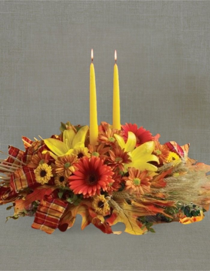 TH1006 Sunshine Lily Centerpiece