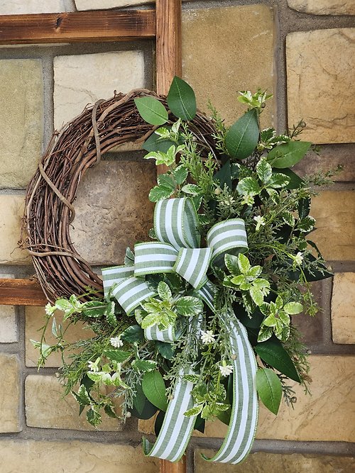 WR1005 All Greenery Wreath