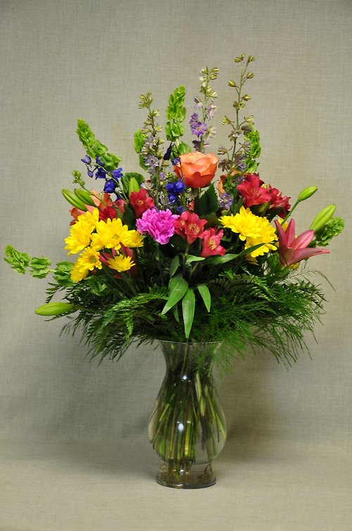 Spring Mix with Roses