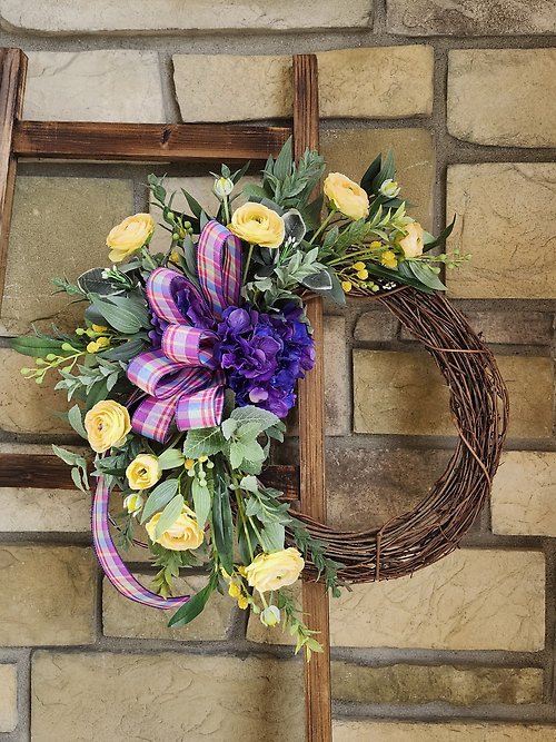 WR1006 Purple Pasion Wreath