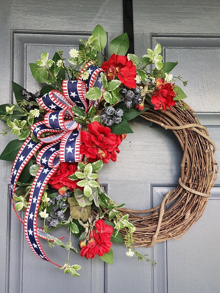 WR1002 Patriotic Old Glory Wreath