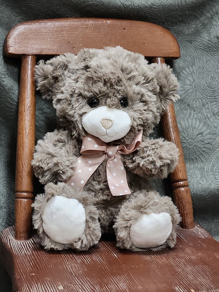 BB1007 6\" Taupe Baxter Bear