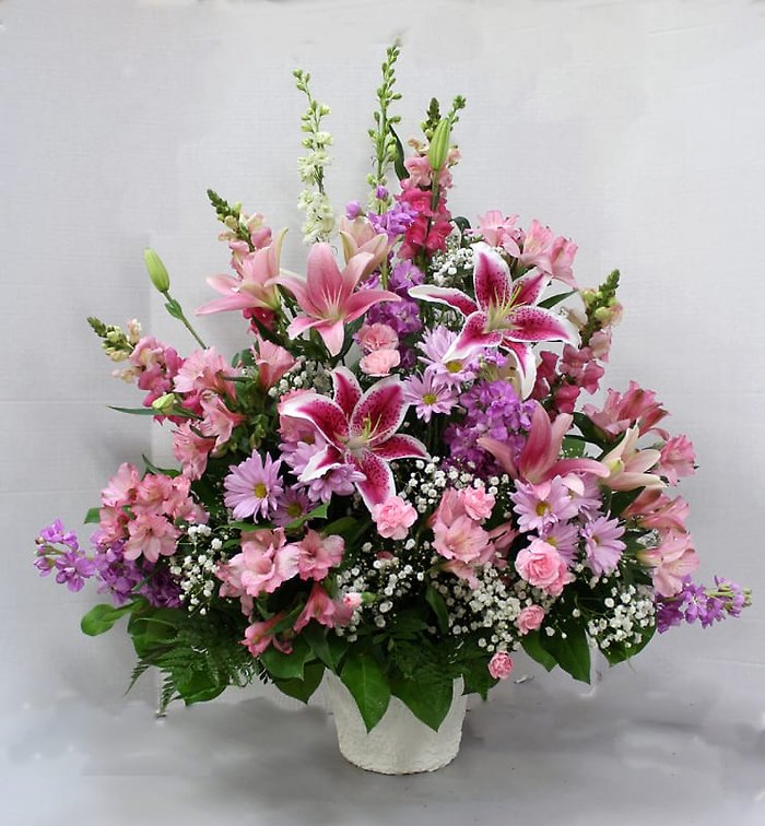 SY1002 Pink and Lavender Funeral Mix
