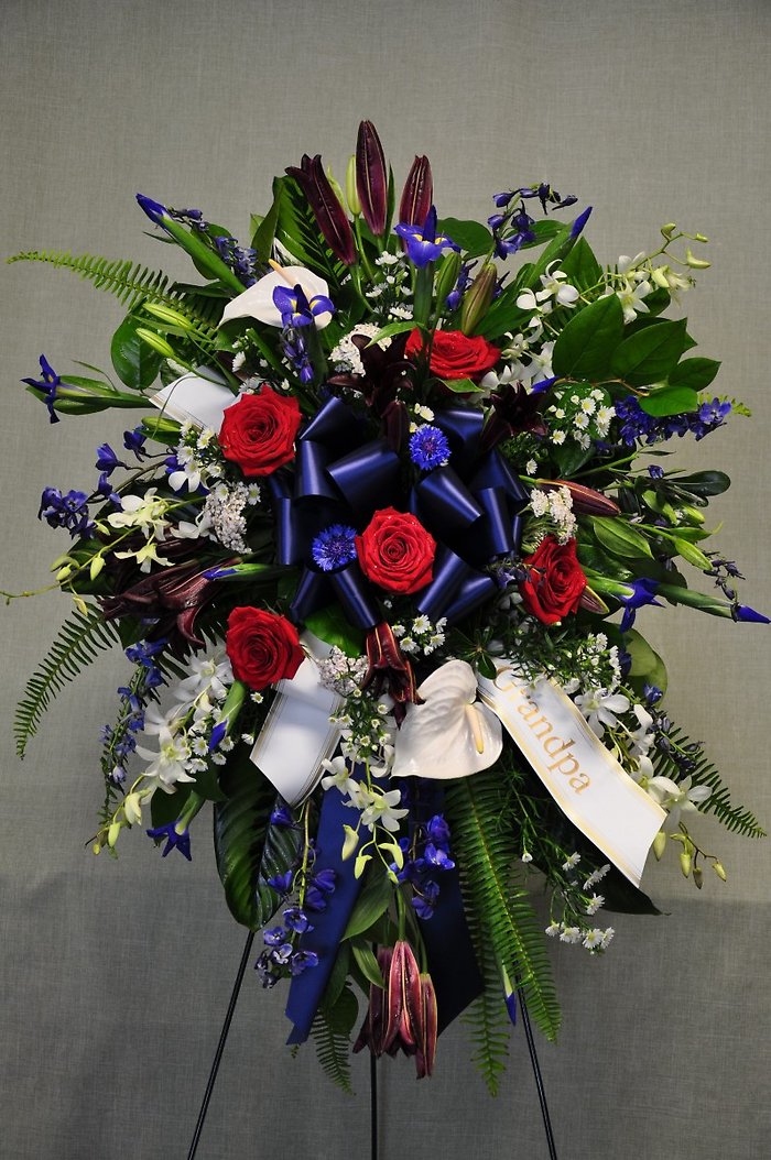 SY1007 Patriotic Easel Spray